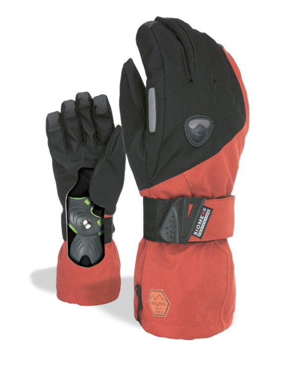 Biomax Wrist Protector 1031UM Level FLY MID Mens Snowboard Gloves 
