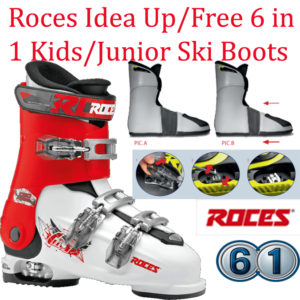 Roces Jr. Skboots可调教尺码小童滑雪鞋