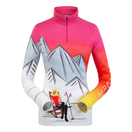 Spyder Sunset Zip T-neck Women Mid Layer - Ski Wear - Fun'N Snow